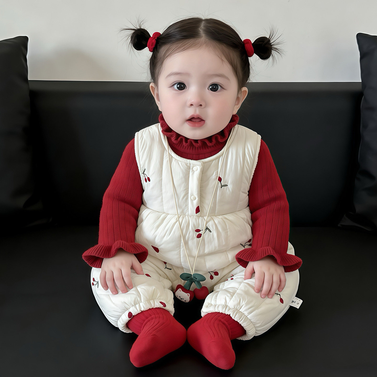 宝宝衣服超萌冬季套装加厚打底衫可爱夹棉背带裤婴幼儿秋冬外出服,童装/婴儿装/亲子装,连身衣/爬服/哈衣,淘宝优惠券,粉丝福利购,淘宝优惠卷