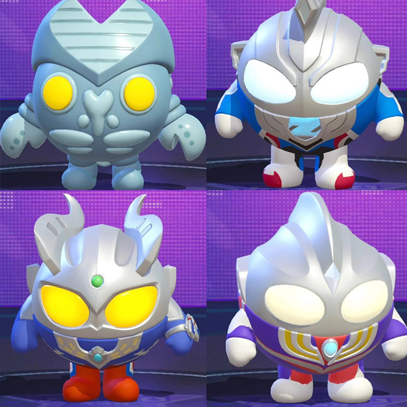 奥特曼蛋仔3d香薰石膏娃娃涂鸦绘画diy上色白模填色手工迪伽塞罗