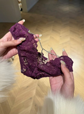 不退换！不退换！《御紫钻恋》纯欲闪钻少女内裤纯棉舒适