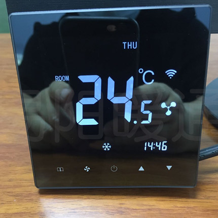 中央空调控制面板温控开关控制器水地暖温控器电暖天猫wifi