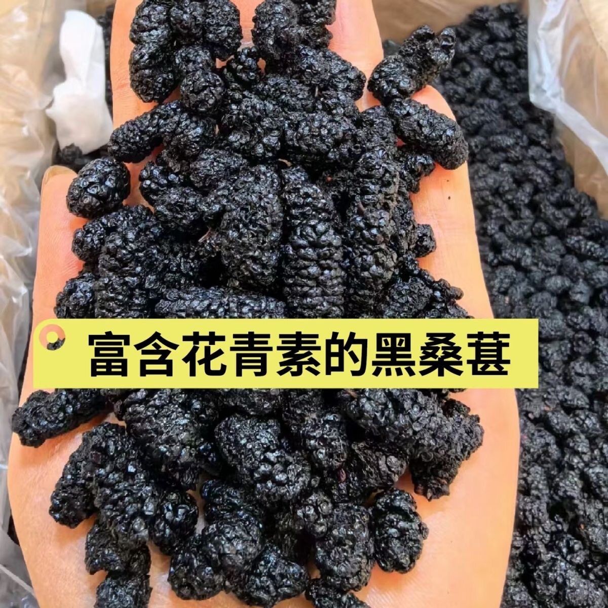新疆特产黑桑葚干250g