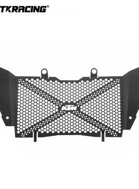 适用KTM 390 ADV 2021-2024年改装水箱网水箱护罩散热器保护网