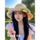 2024新款 草帽女夏季 防晒遮阳帽子大帽檐海边沙滩草编渔夫帽太阳帽