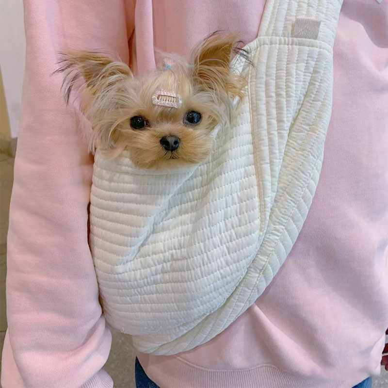小体犬约克夏专用外出包宠物小狗狗出门便携式背包夏天夏季小型犬图片