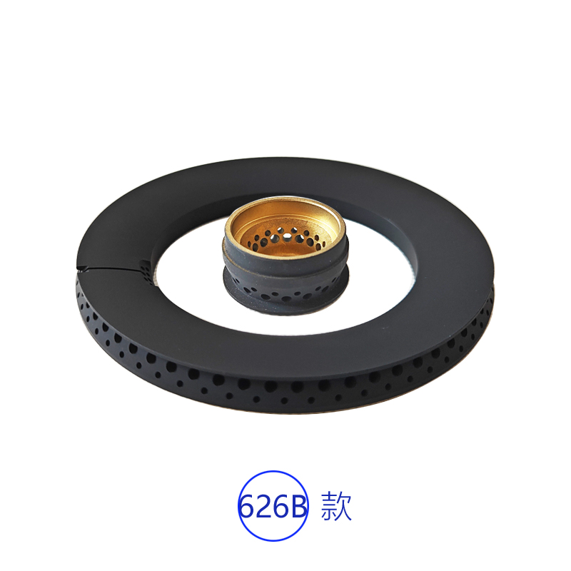 适用老板名气燃气灶626B铜大小火盖分火器燃烧盘炉头帽芯专业维修