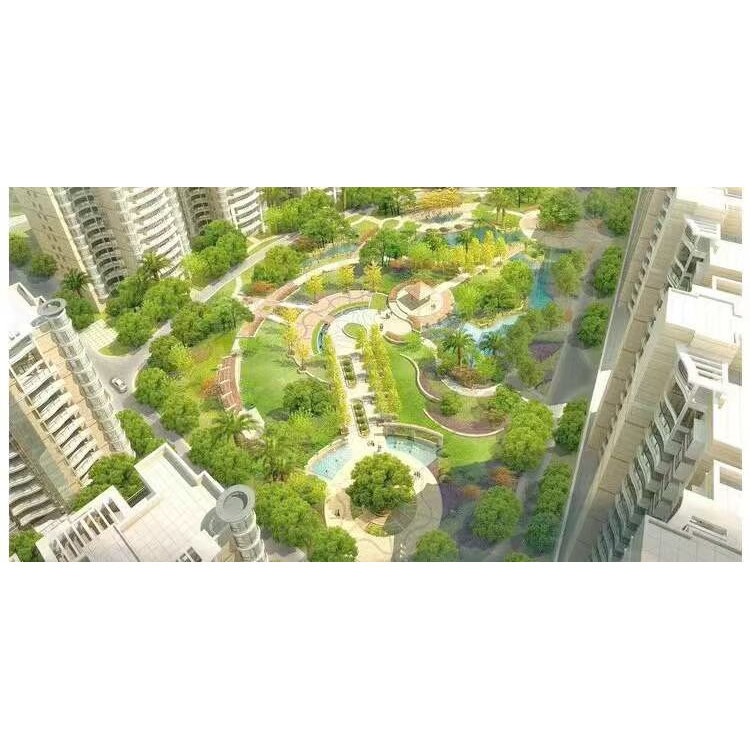 园林景观设计代画 环艺代做建筑2D/3D绘图