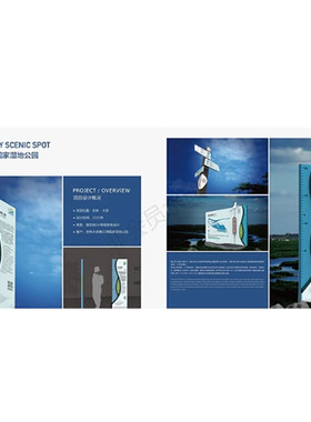 标识导视系统导向广告牌设计地产停车场产业园酒店医院写字楼商场