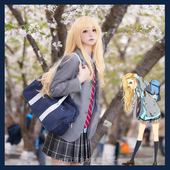 原创春季 正版 jk制服套装 谎言 宫园薰cos服女学院风 四月是你