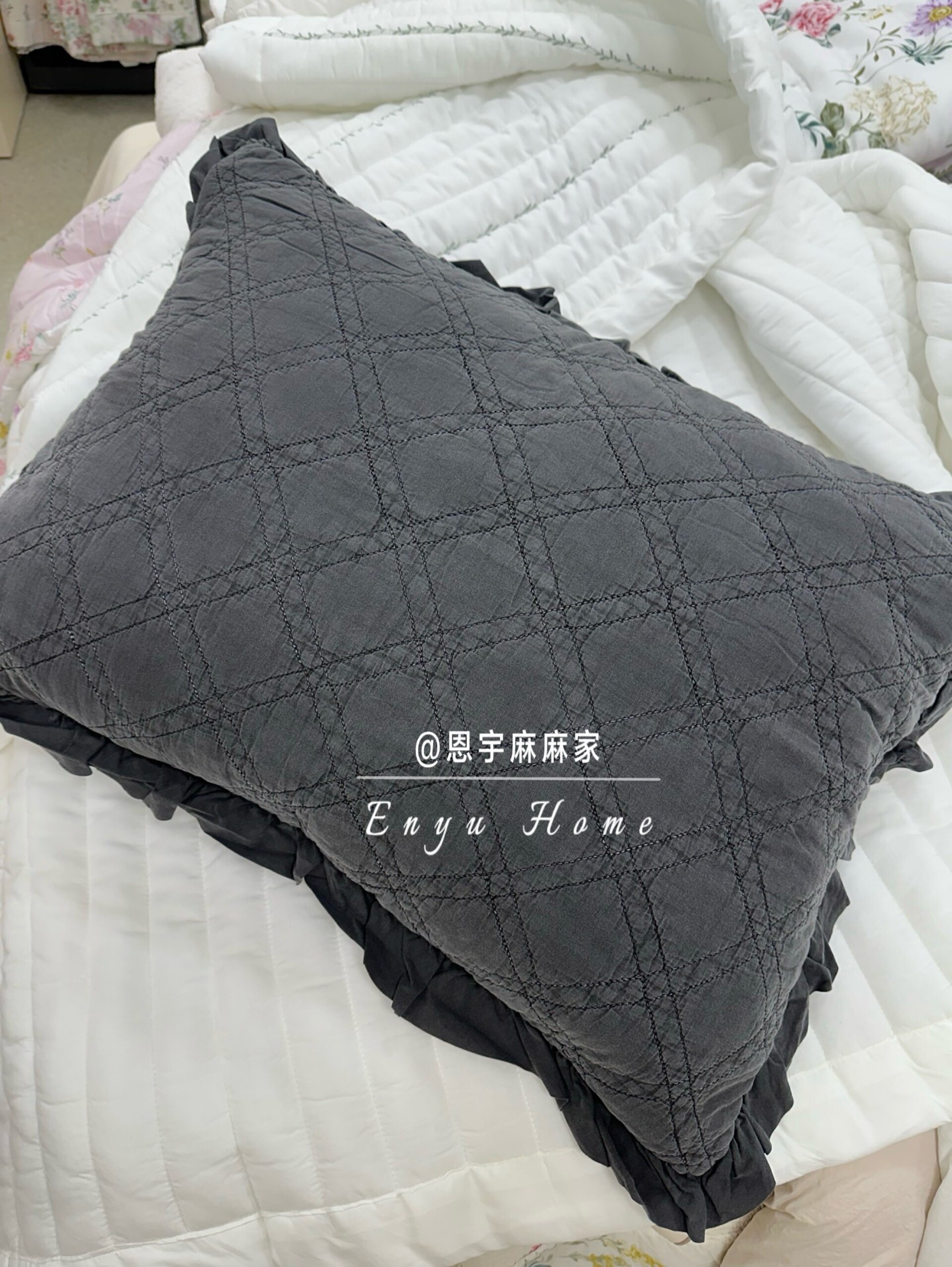 大特价！韩国专柜正品代购 北欧ins风成人枕套50*70cm