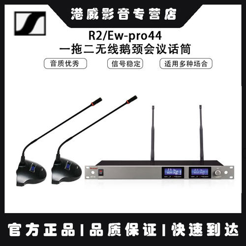 无线一拖二鹅颈会议话筒