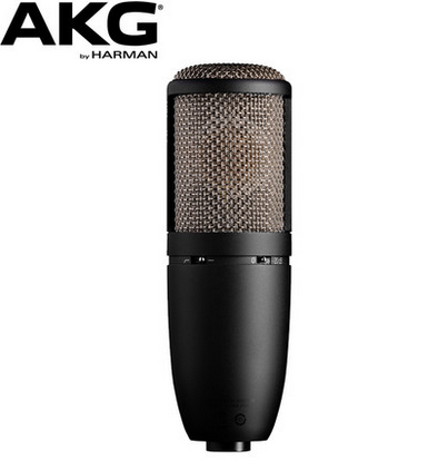 AKG/爱科技 P420多指向性电容话筒适合合唱 木管 铜管乐器 打击乐