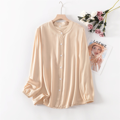 中老年妈妈人造棉宽松薄款家居服