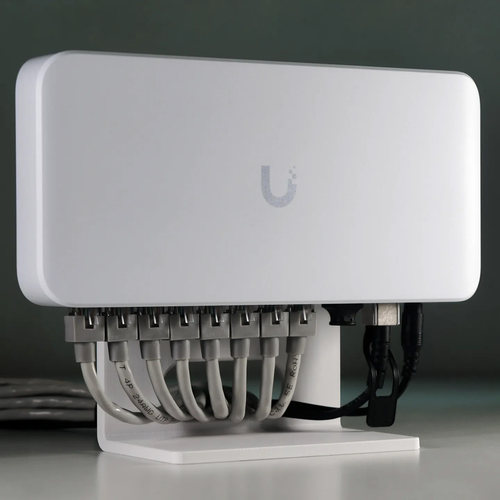 适用Unifi USW Flex 2.5G PoE桌面支架卡扣安装挂架托架定制