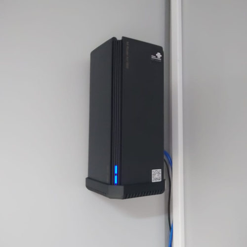 适用小米路由器 AX3000 AX1800 墙面壁挂支架底座托架收纳架