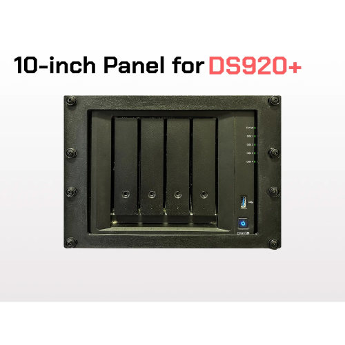 适用Synology群晖DS920/DS925 10英寸4U机架安装支架10inch rack
