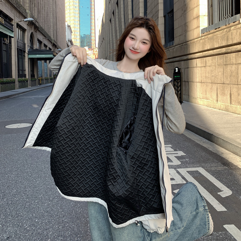 【现货】连帽冲锋衣棉服外套B001-M186-P175控258,女装棉衣/棉服,依依服饰
