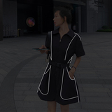 大货现货！网红荧光条连体裤0603-P95控148，女装休闲裤，依依服饰