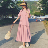 现货！高数据假两件西装百褶连衣裙2233P115控168有买家秀，女装连衣裙，依依服饰