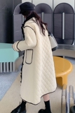 【图出货】冬季轻便设计感小众韩系菱格服2290-P180控268，女装棉衣/棉服，依依服饰