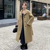 【新品现货】高端立领双面羊绒大衣6200短P255控378长P275控398，女装毛呢外套，依依服饰