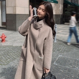 001【图】新品现货！双面70羊绒大衣6813-P295控418，女装毛呢外套，依依服饰