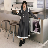 现货充足！拼色连衣裙2266-P125控178，女装连衣裙，依依服饰