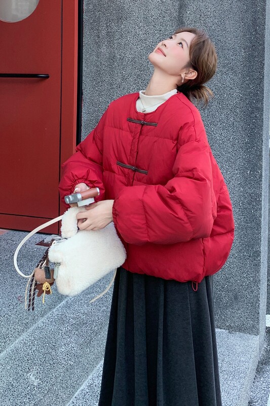 【现货】风真狐狸毛围脖90绒羽绒服B001-M188-P265控388,商品下架区,依依服饰