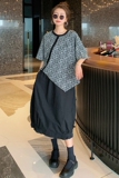 新品！新小香风感+半身裙套装2213-P115控168有，女装套装/套裙，依依服饰