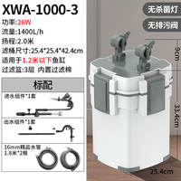 Sensen fish tank filter, water purification and circulation three-in-one, grass tank filter bucket, fish tank filtration system, external, ultra-quiet thumbnail 5