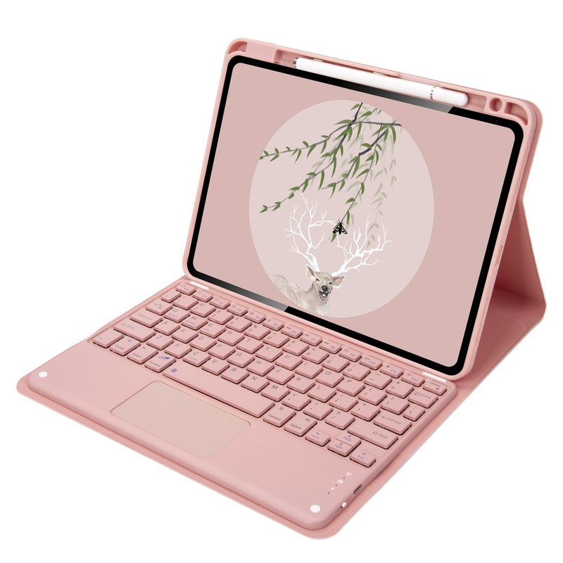 适用iPad Pro11 2021保护套Air4无线蓝牙触控键盘小米5上笔槽皮套