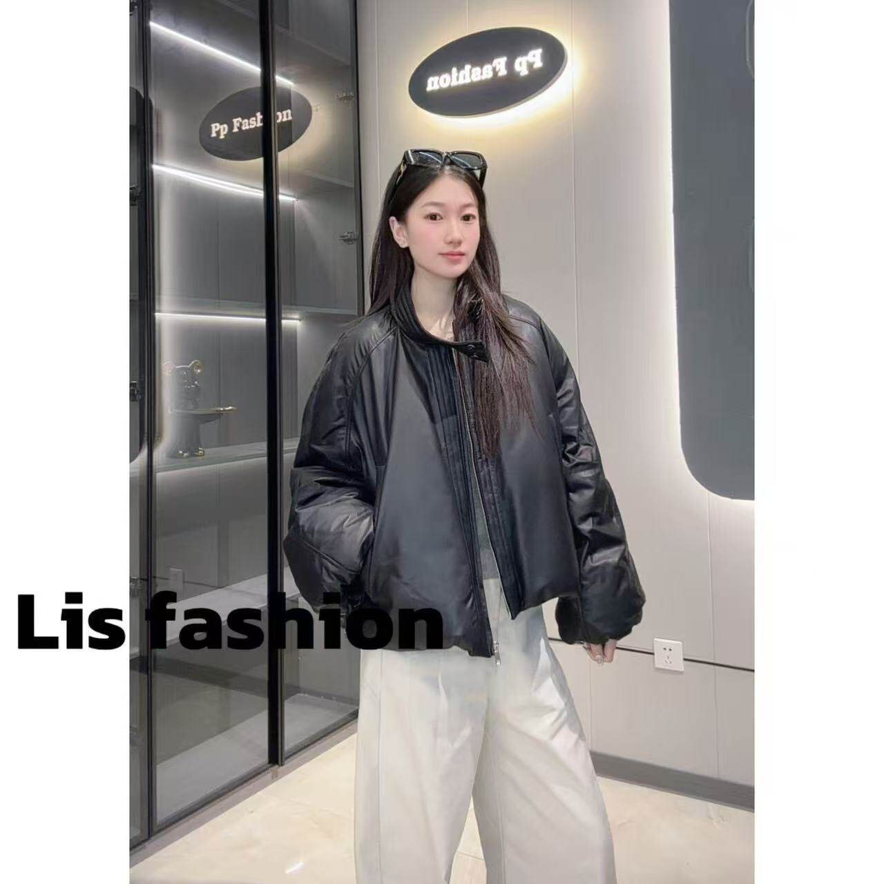 2025新款真皮皮衣女短款绵羊皮羽绒夹克外套时尚百搭小个子上衣