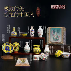 考古挖掘盲盒帝王玉玺青花瓷唐三彩兵马俑宋瓷儿童博物馆挖宝玩具
