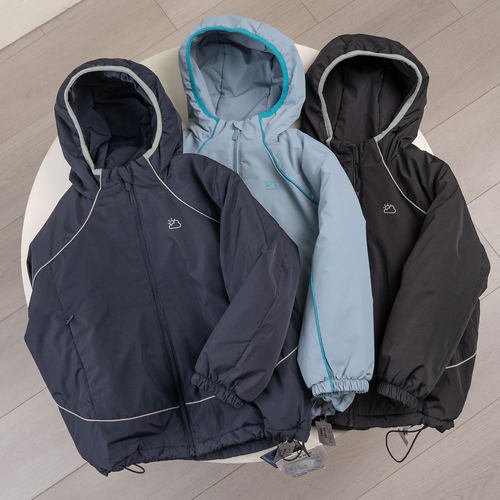 冬季新款儿童保暖加厚棉服冲锋衣
