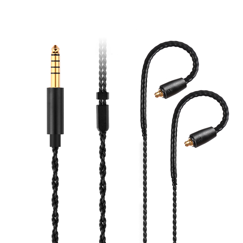 适用于森海IE200/300/600 IE900耳机升级线缆单晶铜线3.5/4.4mm