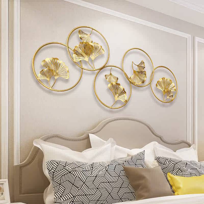 modern Simplicity Iron art Wall hanging a living room metope Ginkgo biloba decorate Wall decoration hotel Background wall originality three-dimensional Pendantin the Home accessories , Mural  category - from Buy2taobao.com to provide professional Taobao agent buy service
