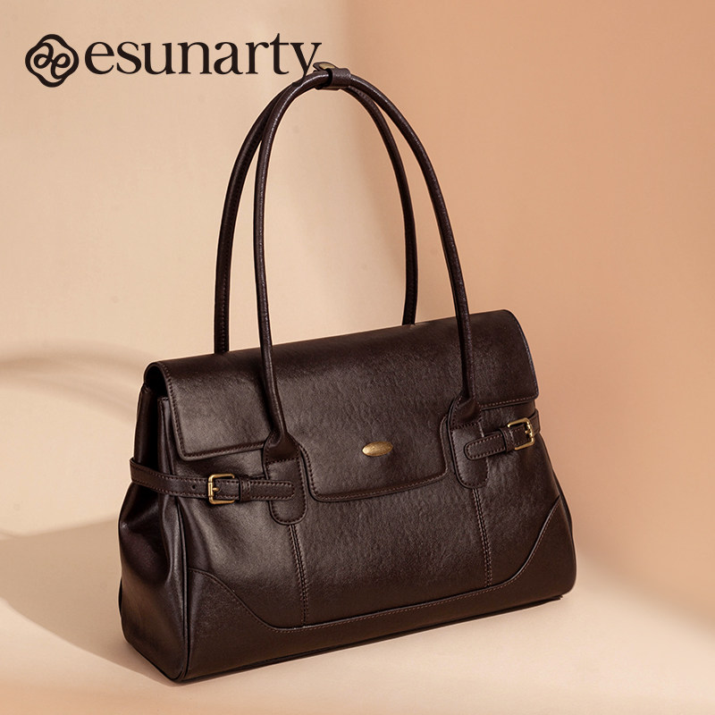 真皮托特包女2025新款腋下包大容量通勤手提包气质复古单肩大包包,箱包皮具/热销女包/男包,通用款女包,淘宝优惠券,粉丝福利购,淘宝优惠卷