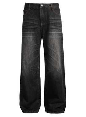 【TZ killer】Original Cattle洗水猫须原牛 立体抓痕百搭牛仔裤