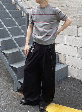 TZ killer Waffle Pants TR垂感西裤 华夫格立体宽松直筒百搭长裤