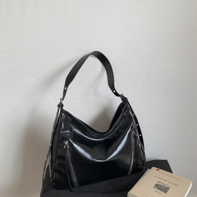 大容量包包女式2025新款小众油蜡皮通勤托特包洋气百搭单肩斜挎包,箱包皮具/热销女包/男包,通用款女包,淘宝优惠券,粉丝福利购,淘宝优惠卷