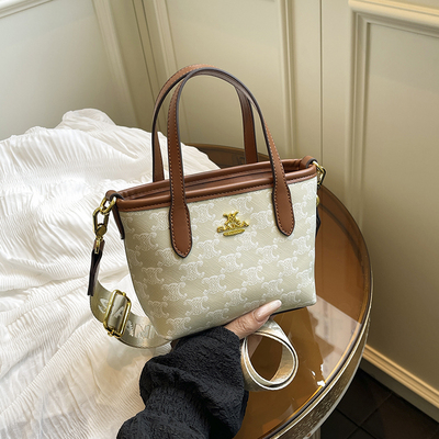 LAOYJA高级感老花手提菜篮子包