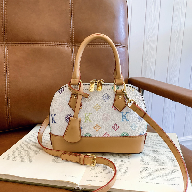 超火小包包女式2025新款小众老花手提贝壳包高级感百搭单肩斜挎包,箱包皮具/热销女包/男包,通用款女包,淘宝优惠券,粉丝福利购,淘宝优惠卷