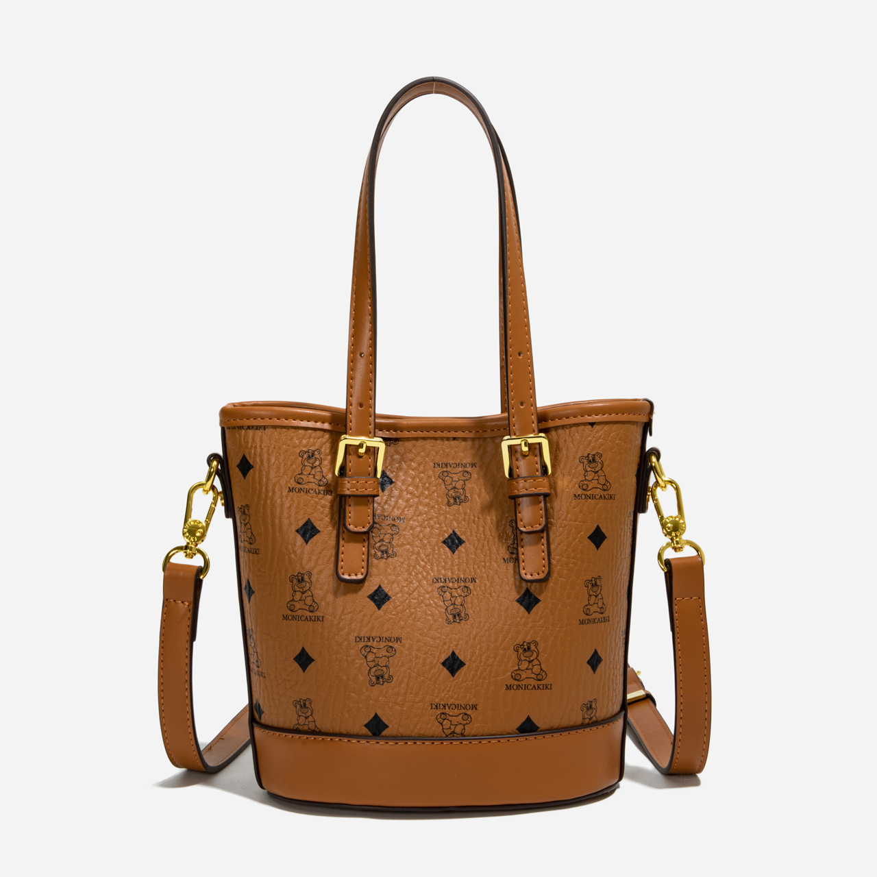 LAOYJA高级感可爱小熊水桶包