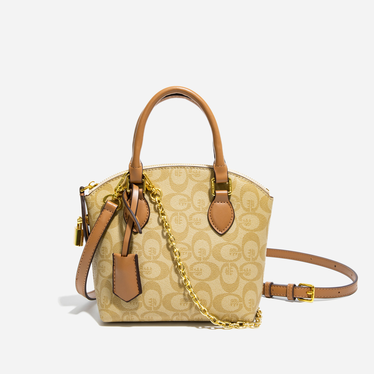 今年流行爆款包包女式2025新款超火老花链条贝壳包百搭单肩斜挎包,箱包皮具/热销女包/男包,通用款女包,淘宝优惠券,粉丝福利购,淘宝优惠卷