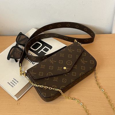 LAOYJA高级感轻奢洋气印花小方包