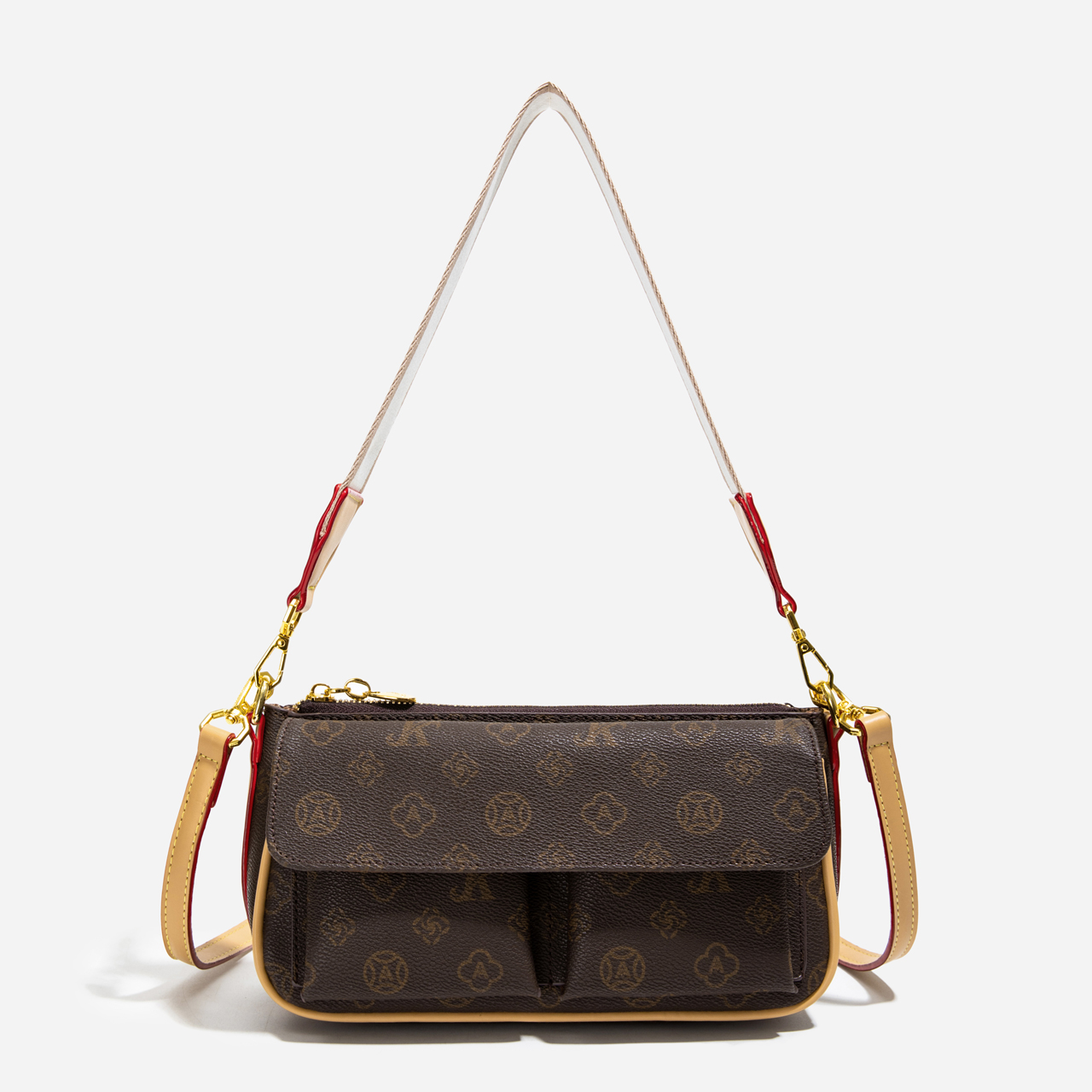 LAOYJA轻奢洋气老花腋下包