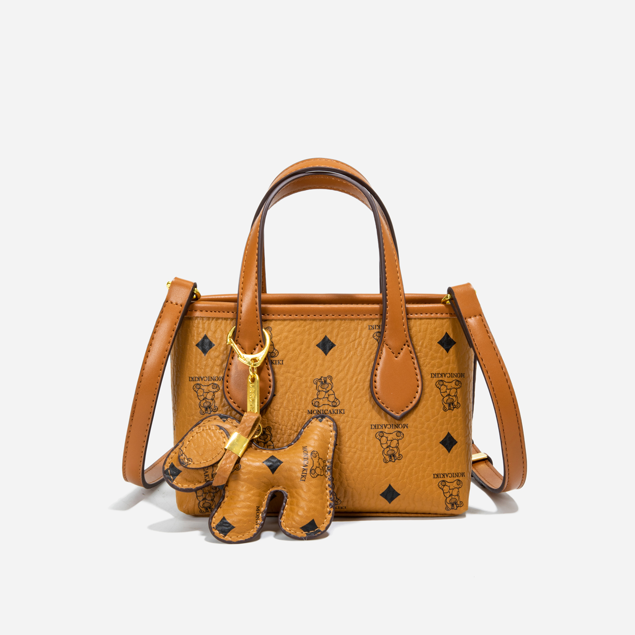 LAOYJA小众设计超火小熊菜篮子包