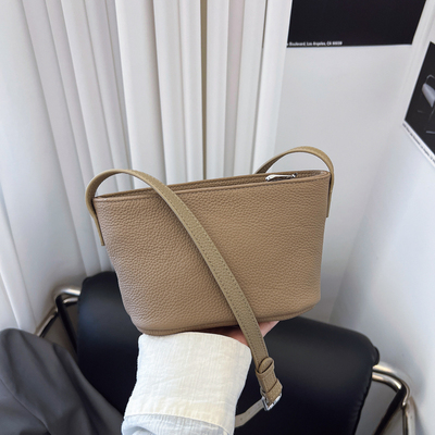 LAOYJA高级感头层牛皮小众真皮包