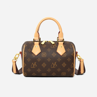 今年流行爆款包包女2025新款超火老花波士顿枕头包百搭单肩斜挎包