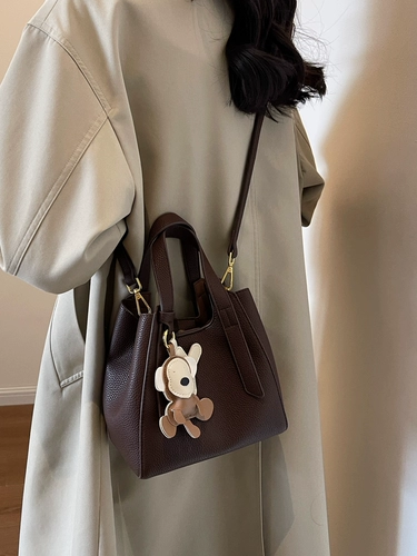 Демисезонная сумка через плечо, корзина, сумка на одно плечо, изысканный стиль, в западном стиле