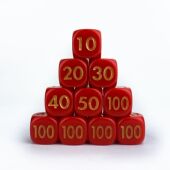 宝可梦PTCG卡片伤害指示物比赛专用骰子神奇宝贝周边精品桌游道具